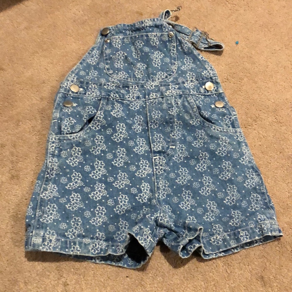 Flower overalls